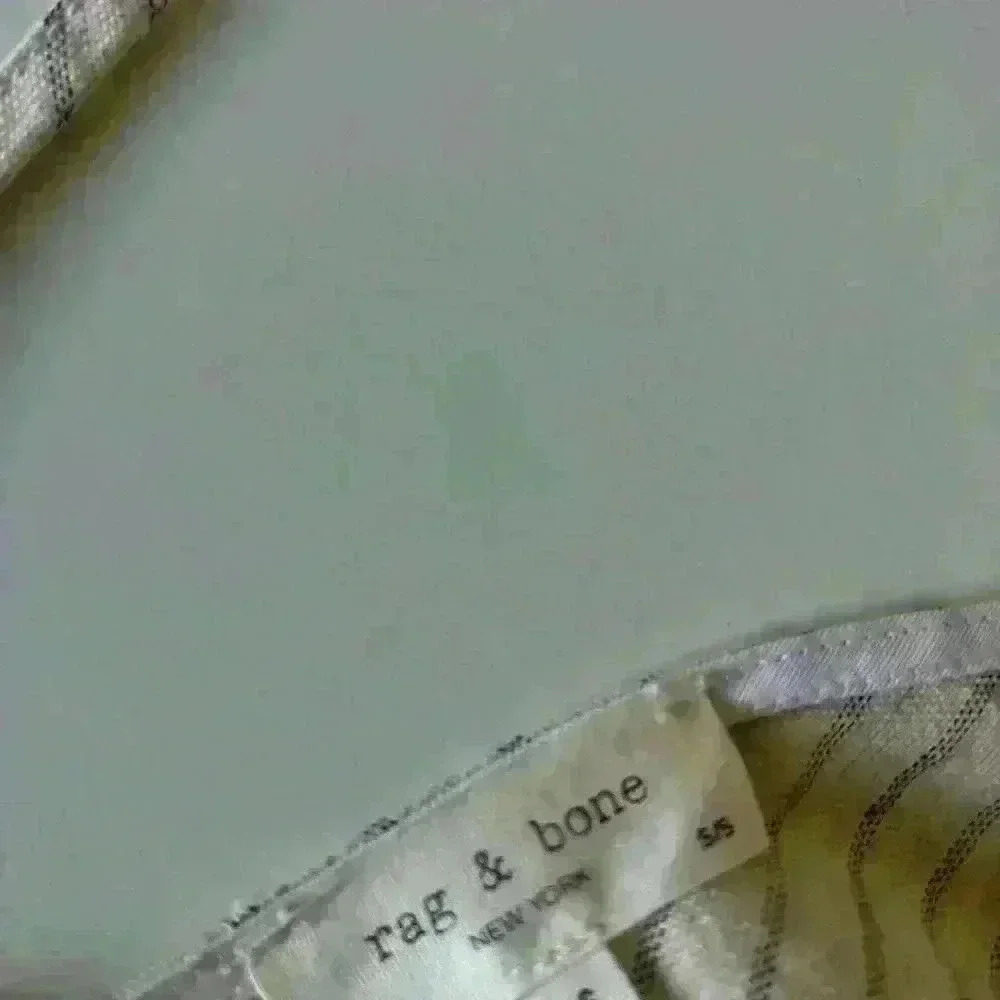 New! Rag & Bone Stripe Denim Halter Top. - image 6